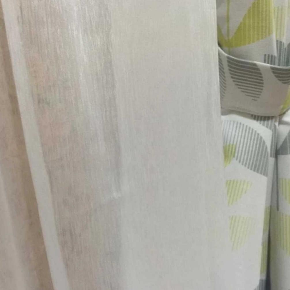 Vitrase serat kayu halus lembut dalaman gorden mewah dan cantik