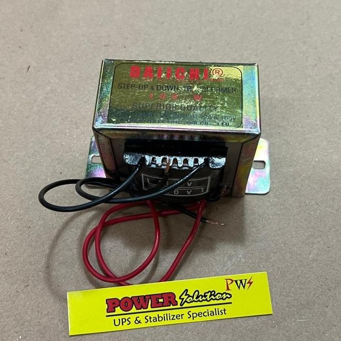 not avr / stabilizer. Trafo Daiichi Alat Perubah / Travo Konverter Voltase listrik 220 ke 110 atau 1