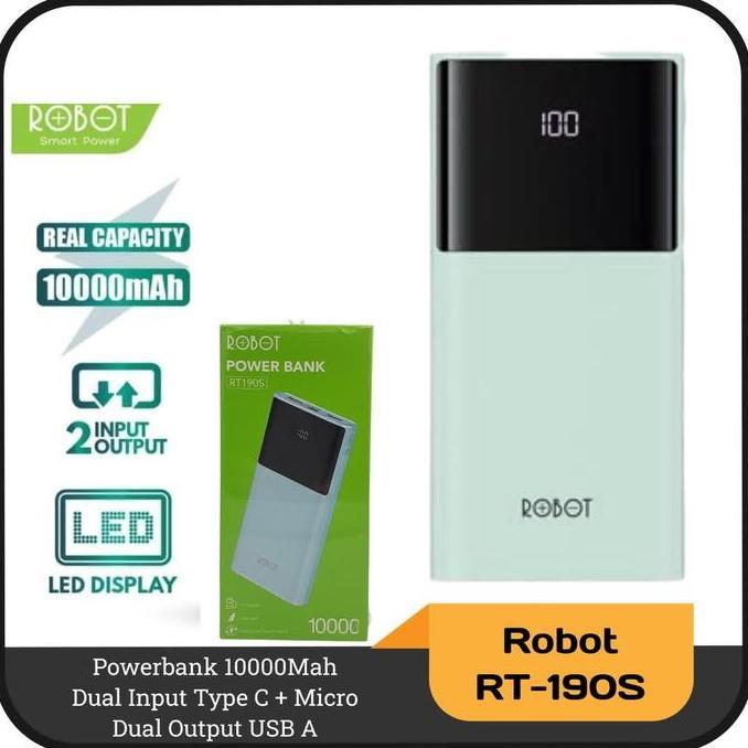 Powerbank Robot RT190 /RT190S 10000Mah