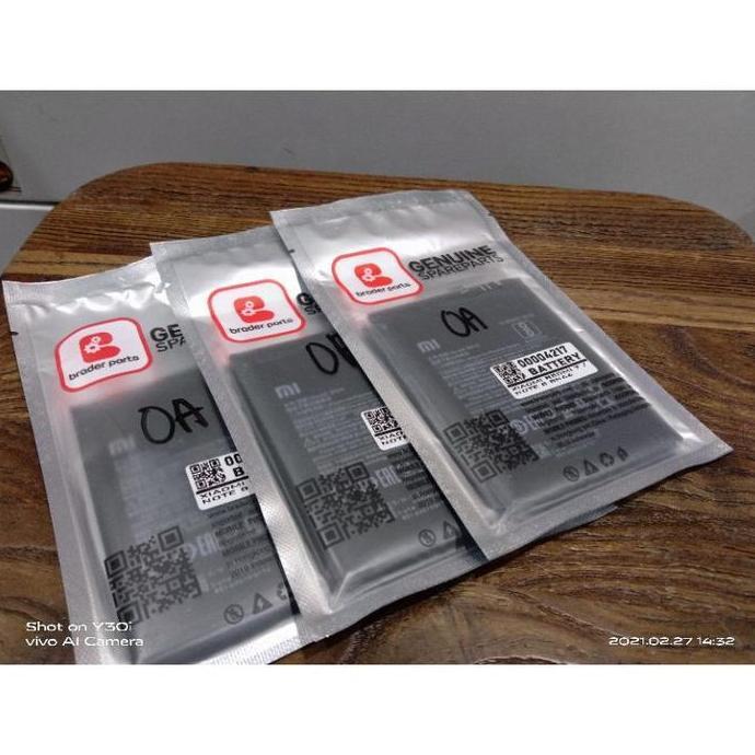 BATRE XIAOMI REDMI 7 / REDMI NOTE 8 BN46 ORIGINAL 100% BRADERPARTS