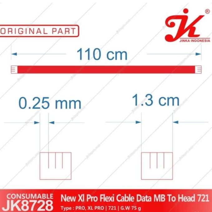 HARGA DISC - Kabel Flexybel Data MB To Head | Jinka Pro NXL Pro | Part Pro721 1351