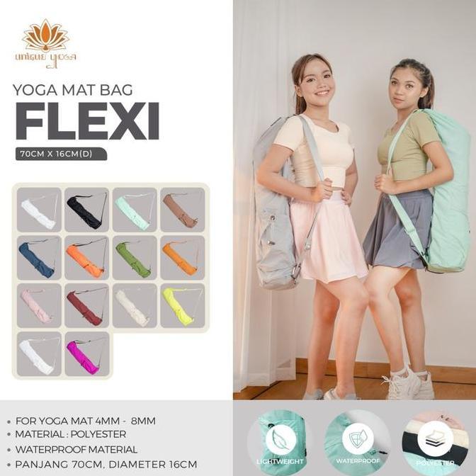 Yoga Bag Flexi / Tas Matras Yoga Waterproof Terbaru / Tas Yoga Polos
