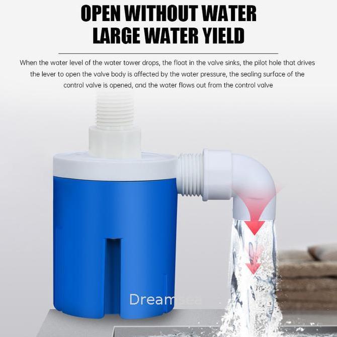 COD Pelampung Toren Otomatis / Keran Otomatis Bak Mandi Sensor Keran Tandon Air Pelampung / Keran Ai