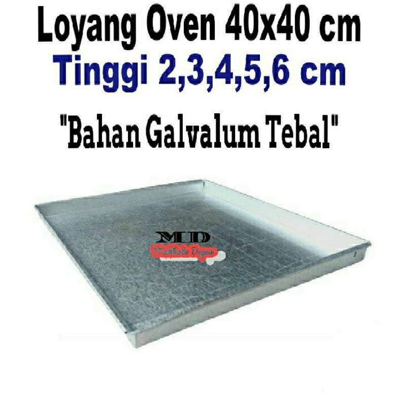 TERLARIS 2026 Loyang Oven 40x30,40x40,40x60/Loyang Nampan/Loyang Kue Kering/Loyang Ukuran Besar/Loya