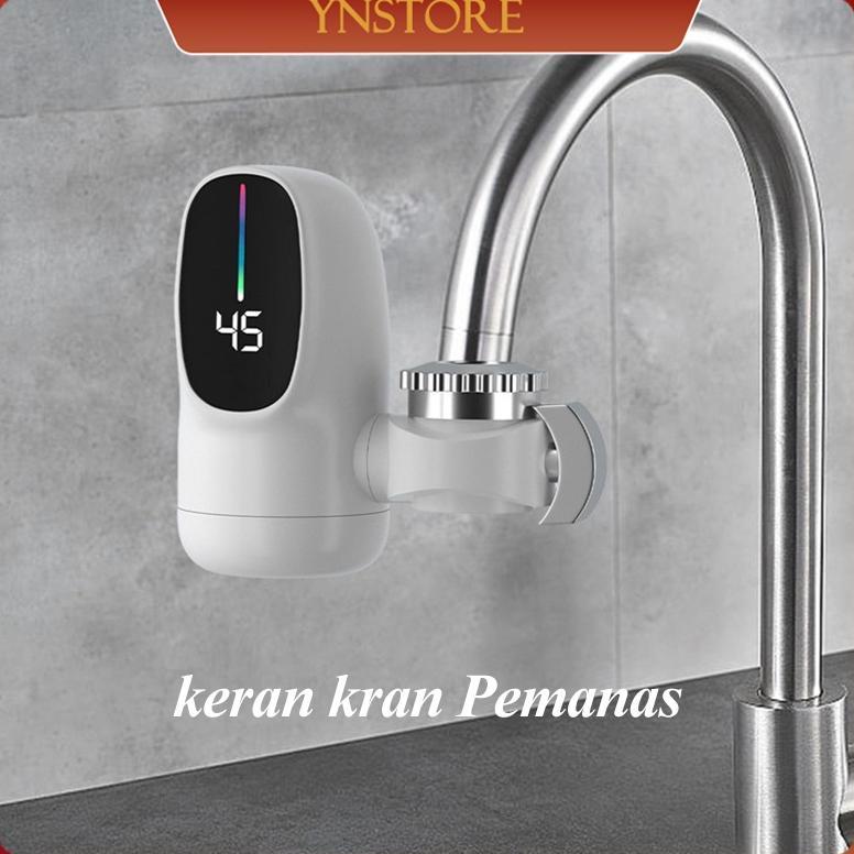 [COD] Keran Kran Pemanas Air Otomatis Listrik Wastafel Dapur Toilet Kamar Mandi Panas dan Dingin