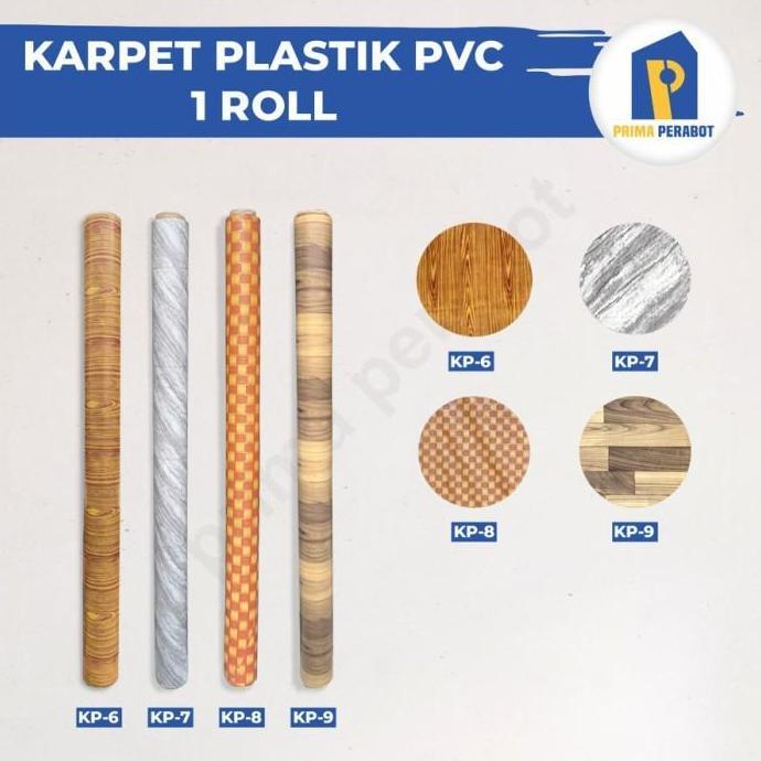 Karpet Lantai Plastik PVC 1 ROLL