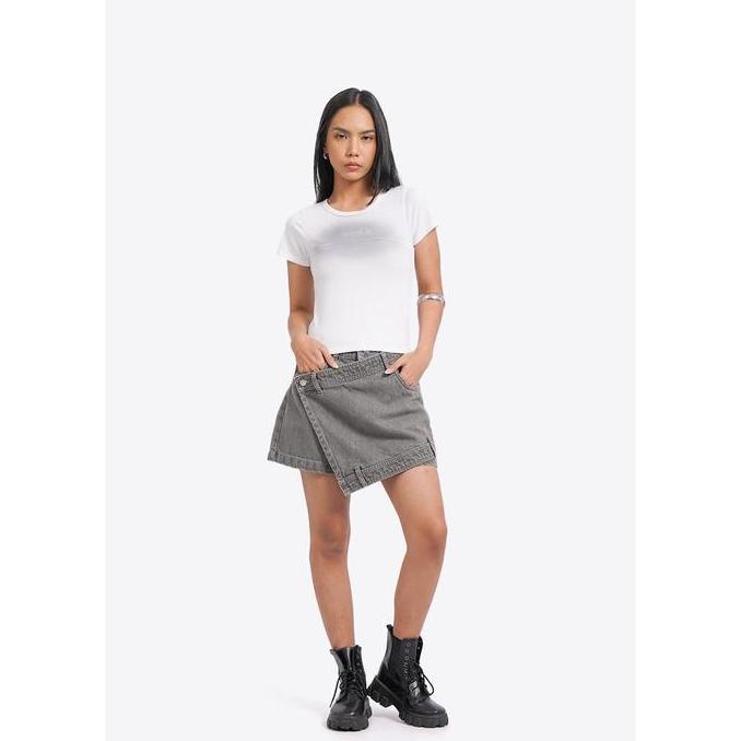 Sedia Colorbox Embroidered Washed Details T-Shirt I-Tskfct125F126 Off White | Original 100%