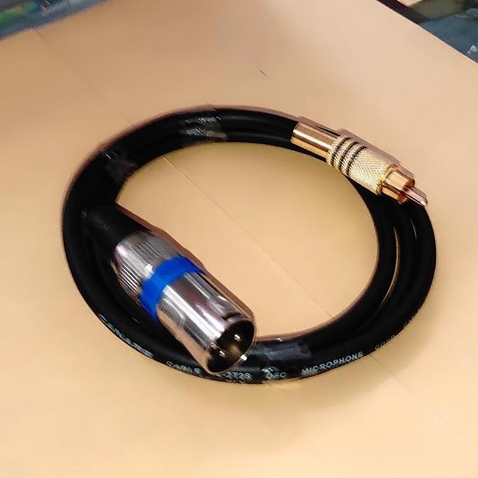 Promo Kabel RCA to XLR Canon Male / Kabel Canon ke RCA Male Diskon
