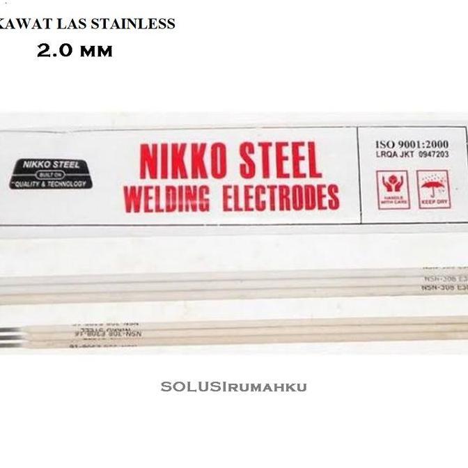 Per Kilo Kawat Las Stainless 2.0 NIKKO STEEL NSN 308 Elektroda 2.0