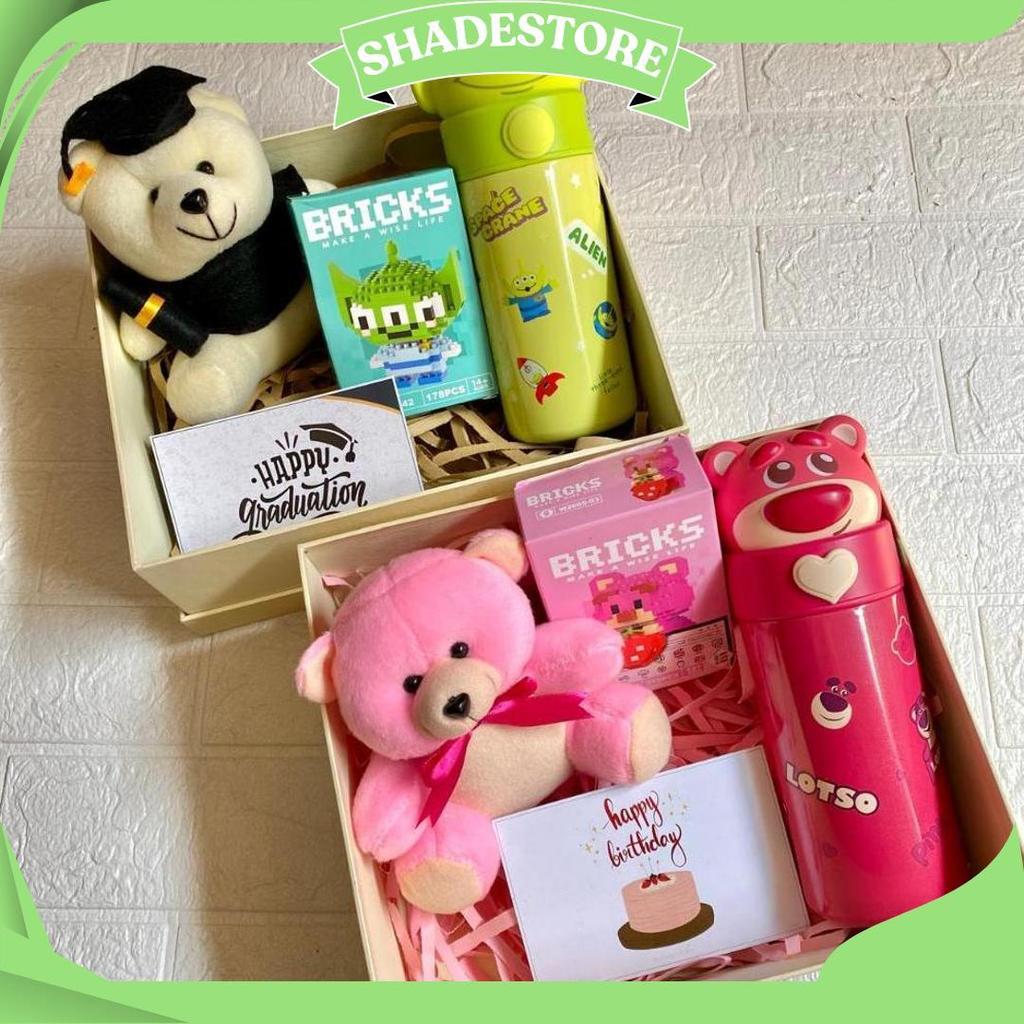 Gift Box Lotso Toy Story Hampers Premium Cewek Cowok Kado Ulang Tahun Wisuda Studiociko S Ori
