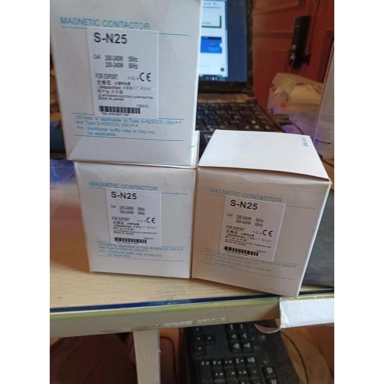 Promo kontaktor mitsubishi s-n25 sn25 sn-25 Contactor MITSUBISHI SN 25 Diskon