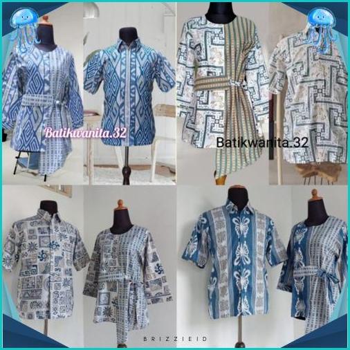 Batik Couple | Batik Couple Modern | Baju Batik Couple | Batik blose Couple Terbaru Diskon Imlek