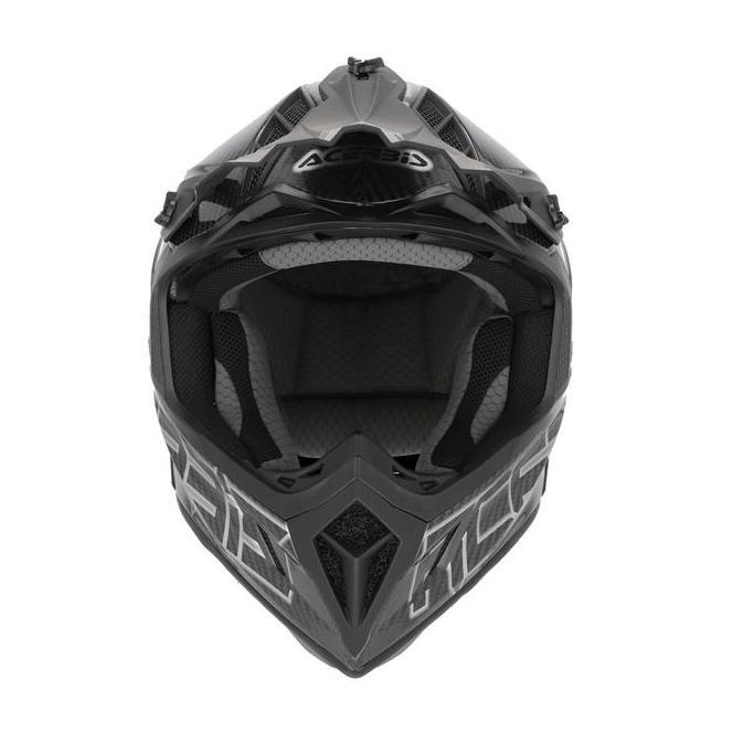 Helmet Acerbis Steel Carbon Black Silver / Helm Full face Acerbis