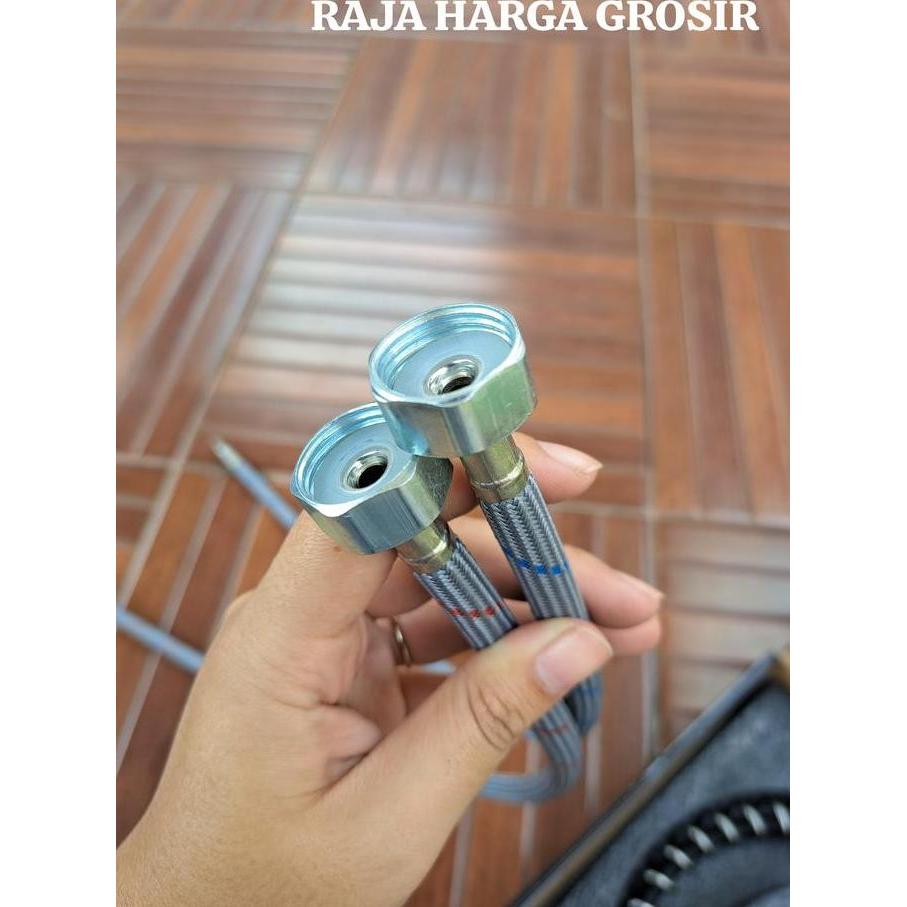 TERMURAH - APL 8012 Black SUBRON Kran Angsa Dapur Cuci Piring Stainless // Kran Air Mode Panas Dingi