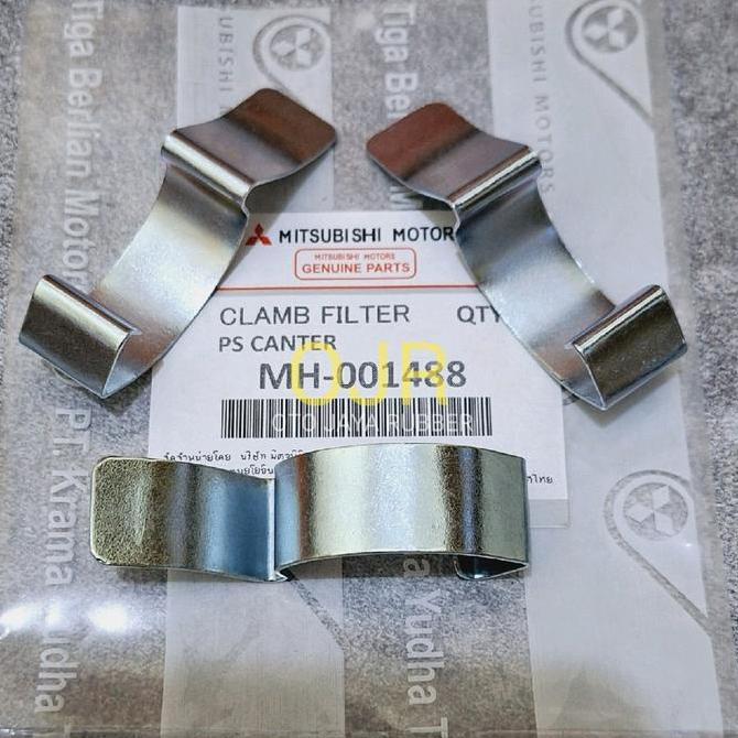 DR254 - 1SET KLEM TUTUP FILTER UDARA PS CANTER ISI 3BIJI