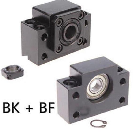 BK 12 + BF 12 Ball Screw End Support (Ballscrew BK12 + BF12 set) original