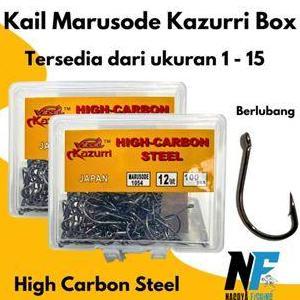 Mata kail pancing carbon Vezel Kazuri Kazurri 1054 (marusode ring) Box/ Kotakan No 1-15