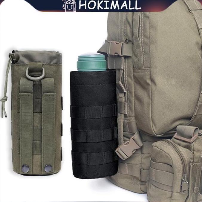 SAVANA Tas Botol Minum Outdoor MOLLE / Sarung Botol Minum Tactical / Sarung Botol Tactical
