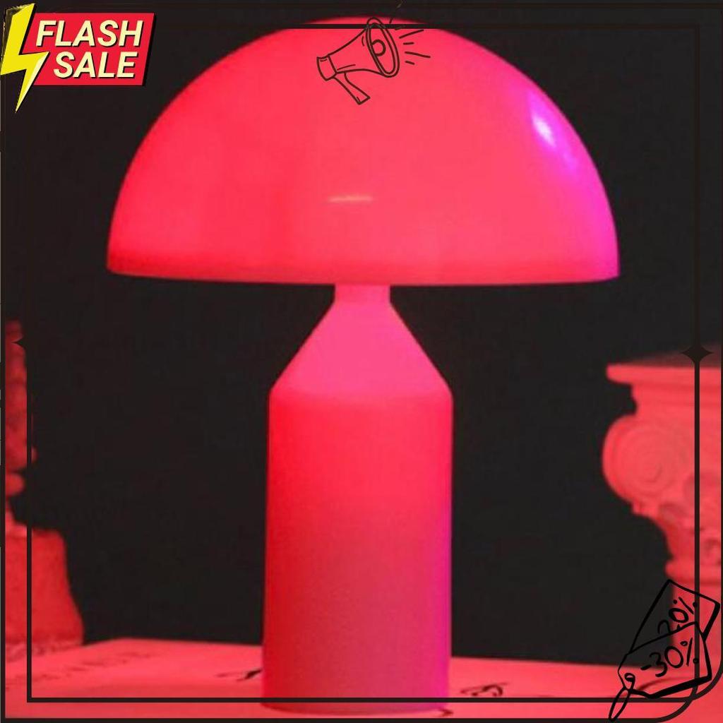 Nomaid.Id - Lampu Tidur Led Bentuk Jamur [Gratis Baterai Aa 2] - Lampu Meja Unik Cocok Untuk Pajanga