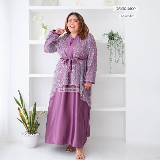Gamis Outer Tile Mutiara Jumbo 3600, Ld 130 & 142 Cm