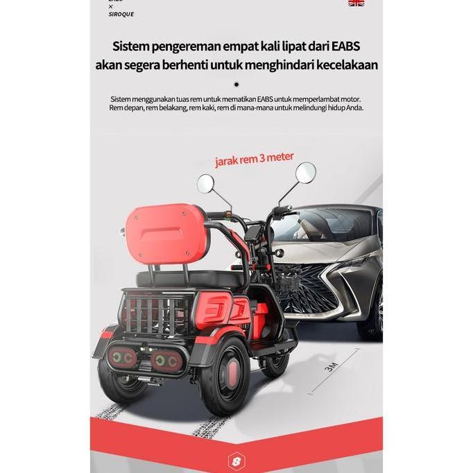 Sepeda roda tiga listrik /Sepeda listrik /Sepeda listrik murah terbaru