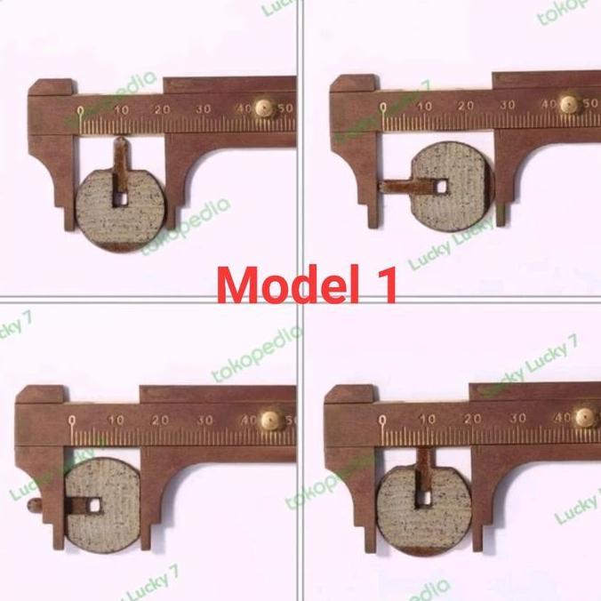 Murah Kampas Rem Cakram Sepeda Brake Pad Sepeda Model Bulat Kampas Rem Sepeda Non COD