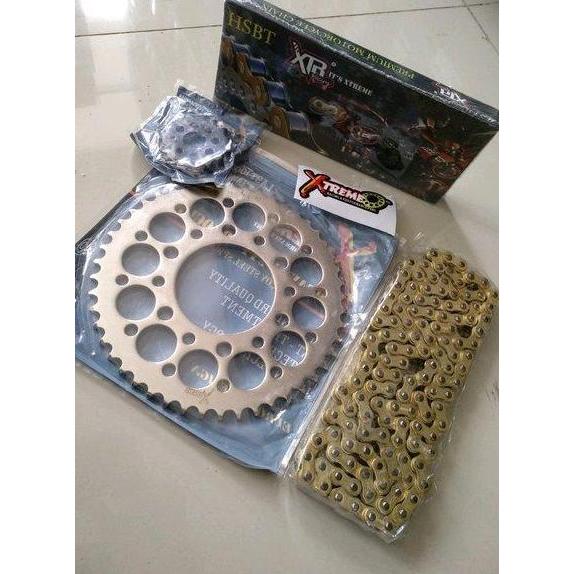 Gear set xtreme yamaha r15 v3 r15 v2 mx king vixion