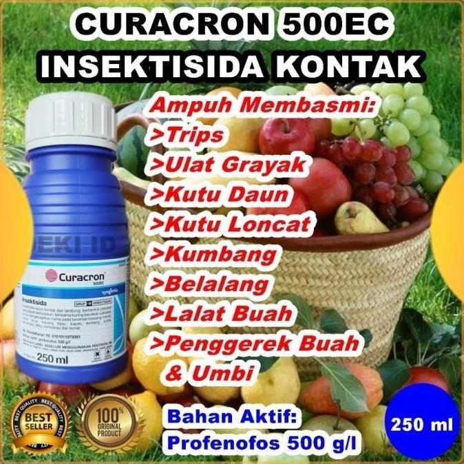 Curacron 500EC 500 ml Insektisida Kontak Pestisida Pembasmi Hama Serangga Tanaman