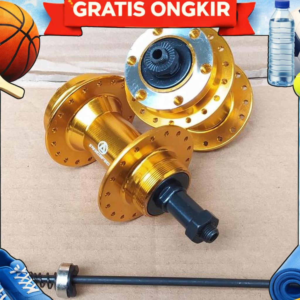 Pacific Hub 36 Hole Drat / Ulir Hfh 36H Hub Freehub Murah Aloy Cakram