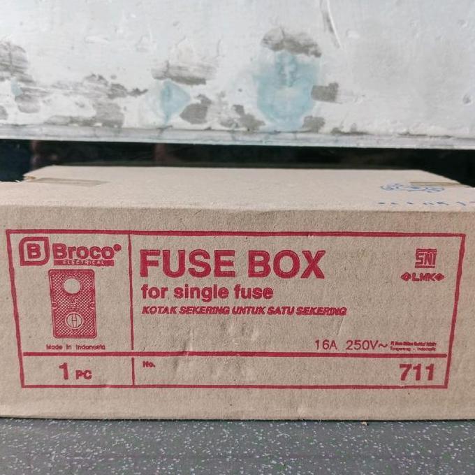 Fuse Box Sekring Broco 1/2/3 Group Kualitas Terbaik Harga Termurah