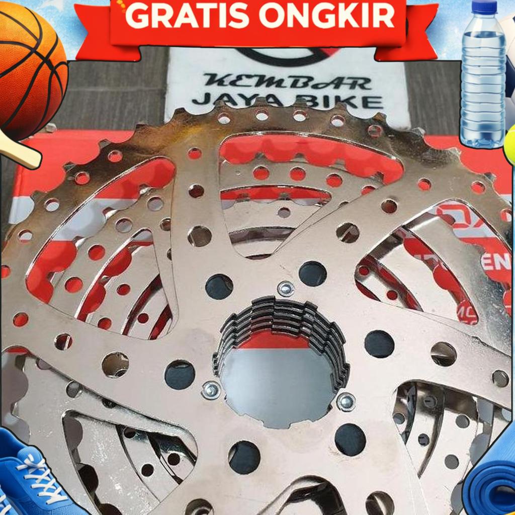 Sprocket Oxo 8 Speed Cassete / Slop 11-42T Chrom