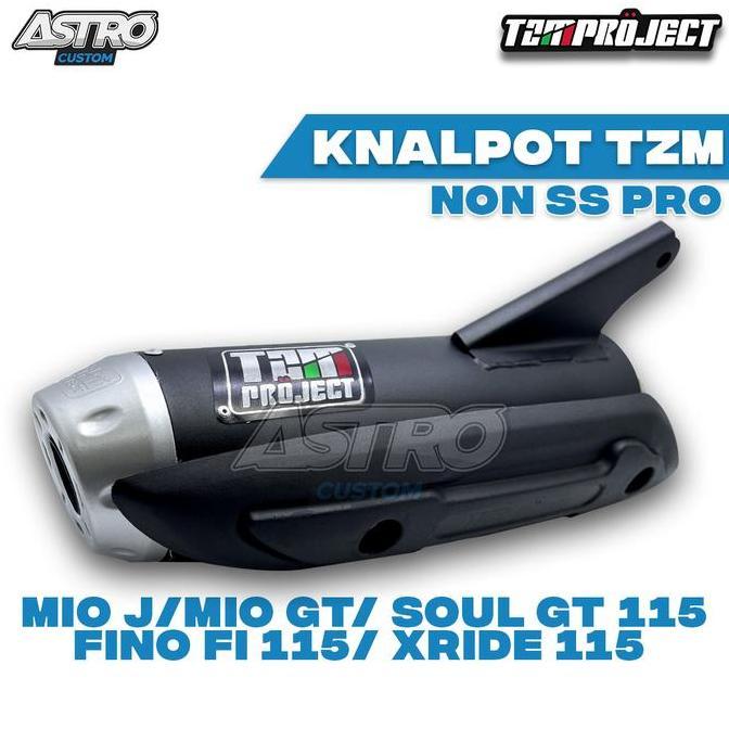 Tzm Knalpot Mio J Mio Gt Soul Gt 115 X Ride Fino 115 Full Package Pnp Kenalpot Racing