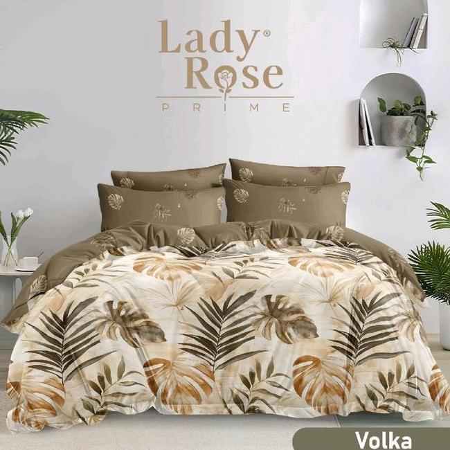 Lady Rose Bedcover Flat 160X200180X200 Tinggi 30Cm Bedcover Set