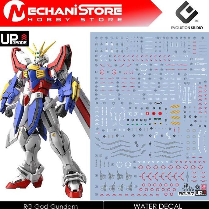 EVO Decal RG - RG37 God Gundam