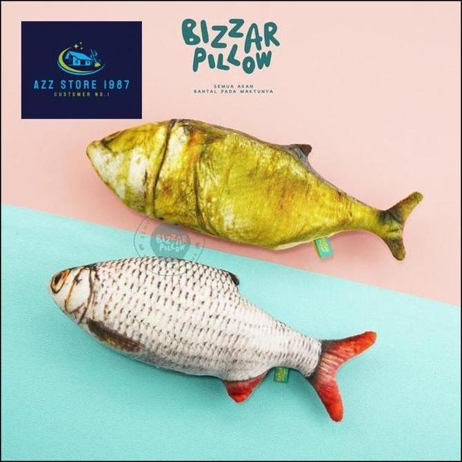 Bantal Ikan Asin Bantal Unik Bantal Boneka Ikan Asin Size S