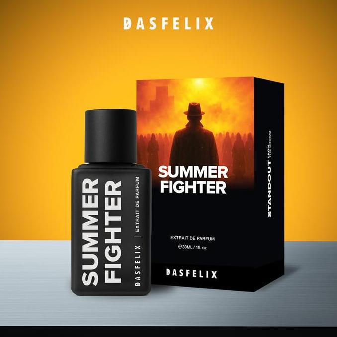 Dasfelix Summer Fighter - Extrait de Parfum - Parfum Pria Tahan Lama - Aroma Segar Citrus TEG