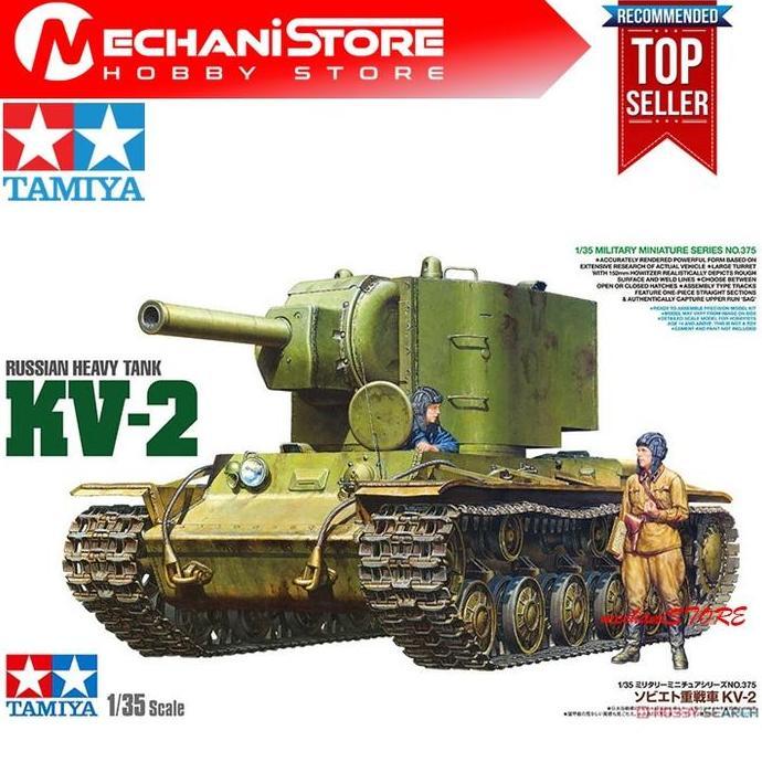 TAMIYA 35375 1/35 Russian Heavy Tank KV-2