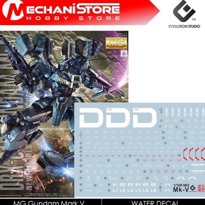 EVO Decal MG - MG178 Gundam Mark V / MK V