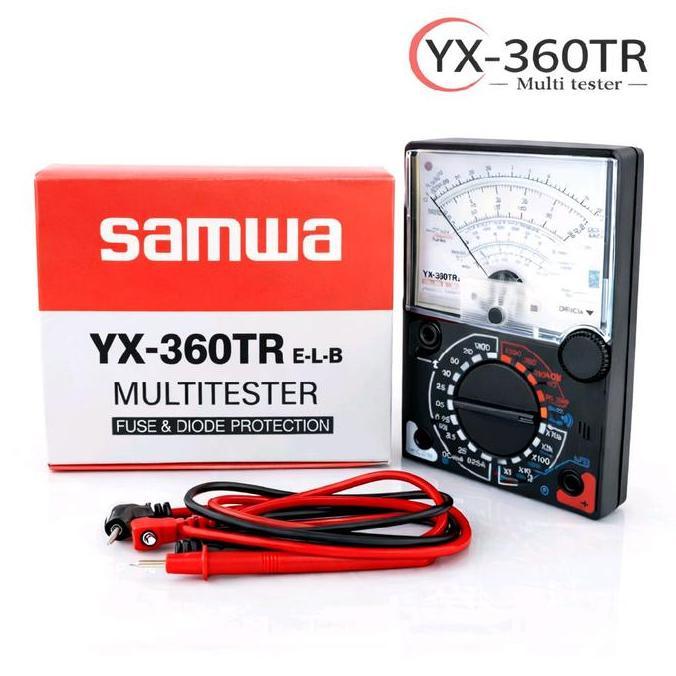 MULTITESTER / MULTIMETER / AVOMETER ANALOG SUNWA SAMWA YX360TR ELB