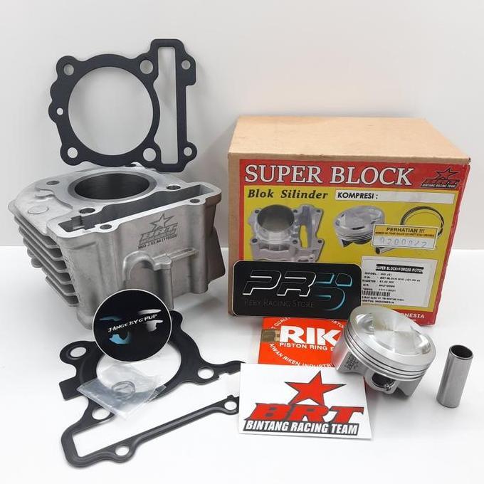 Paket Bore Up Brt Mio J Fino Fi Xride Soul Gt 115 Blok Piston Brt Cast Iron Hemat