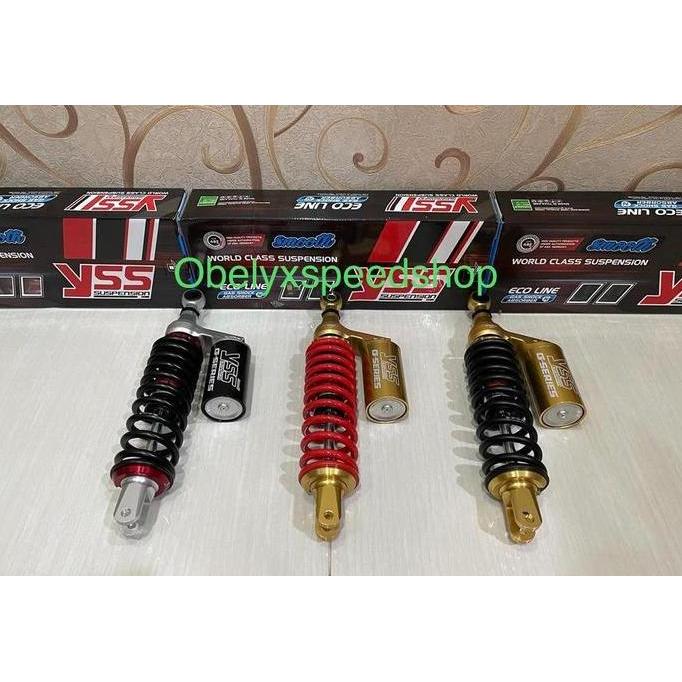 Shock Yss G Plus Gold Series 330 Mm Vario 125 & Vario 150 Black Gold