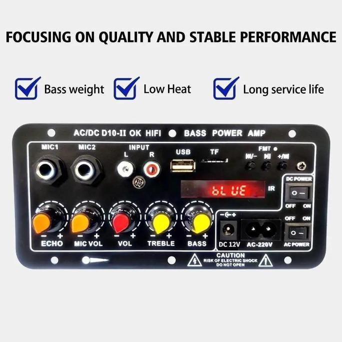 KIRIM SEKARANGD30 800-2000W AMPLIFIER BOARD TAMPILAN DIGITAL POWER AMPLIFIER BOARD UNTUK 8-12 INCI S