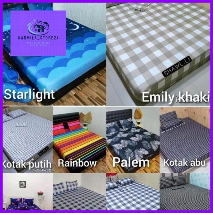 sarung kasur busa resleting 120x200x15/ 120x200x20