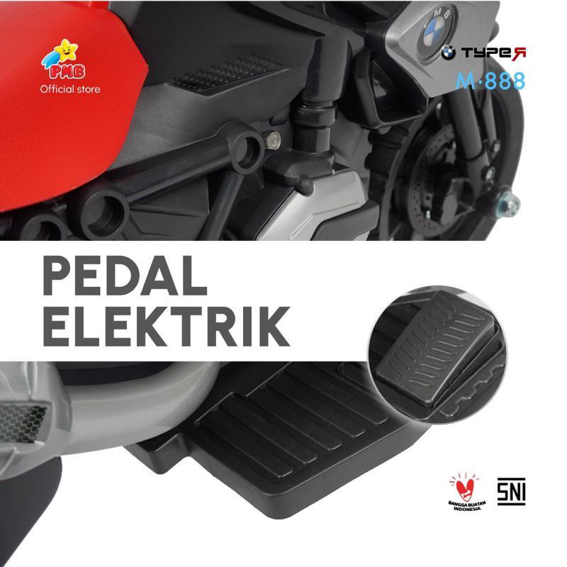 Pmb Mainan Motor Aki Anak Pmb M-888 Bmw Motor Mainan Anak Motoran Aki Anak