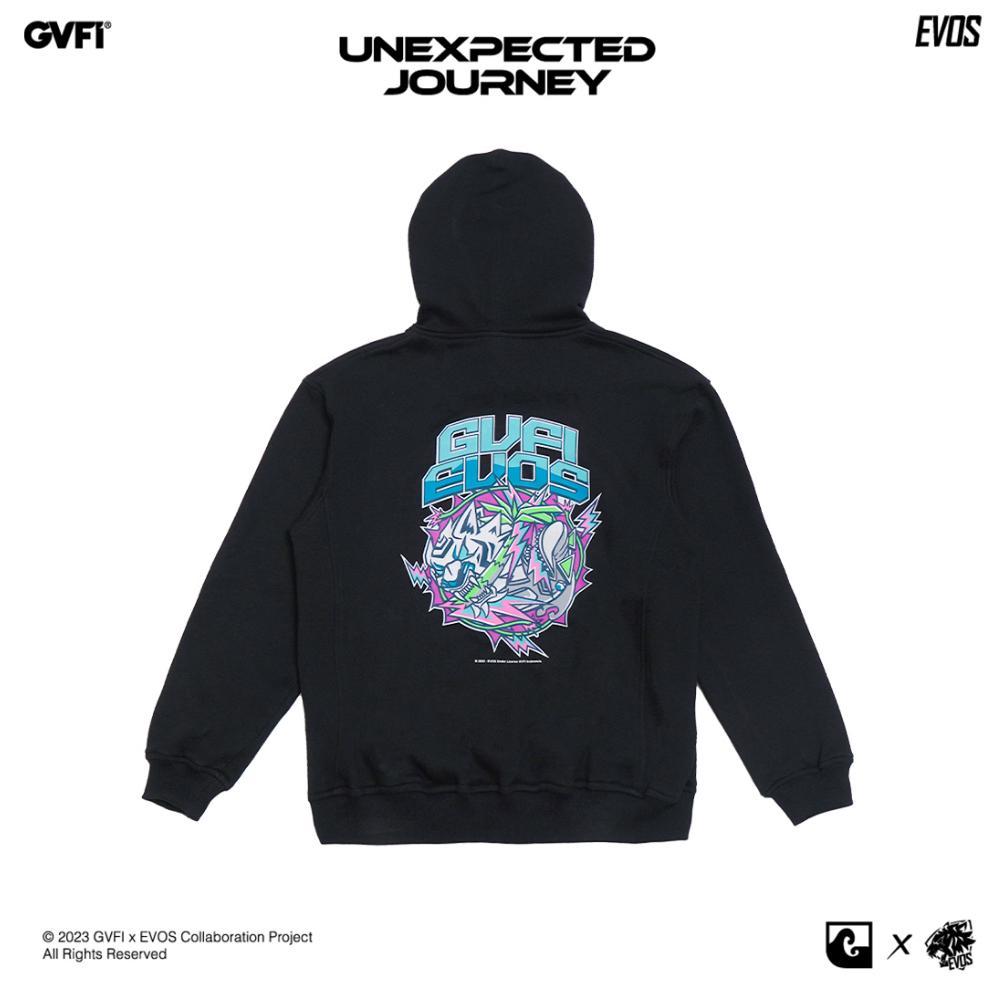 NEW GVFI X EVOS Hoodie Black [terbaik][terlaris]