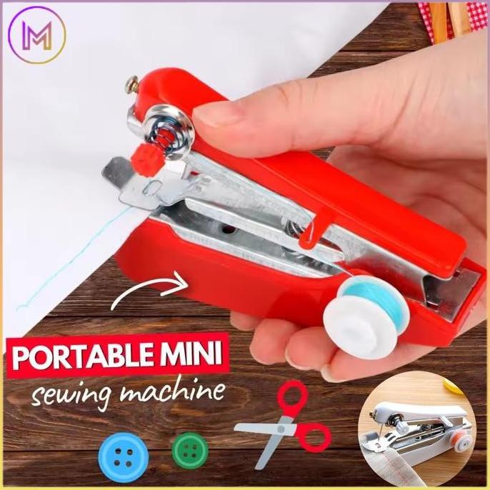Mesin Jahit Portable/Mini Mesin Jahit Tangan / Mesin Jahit Manual Mudah /Murah Mesin Jahit Tangan Po