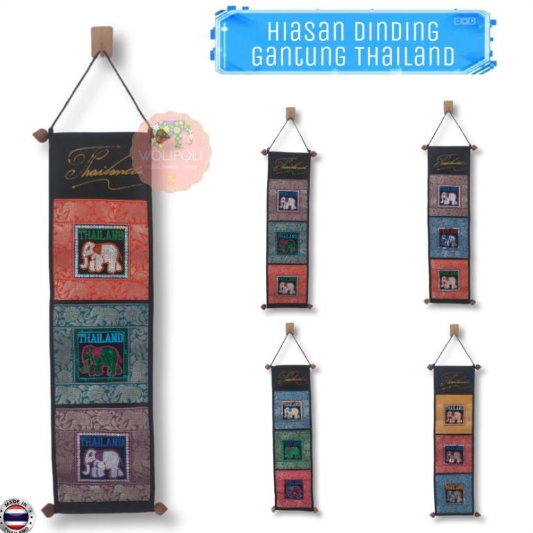 Pajangan Hiasan Dinding Thailand Slot Tempat Surat Payet Gajah