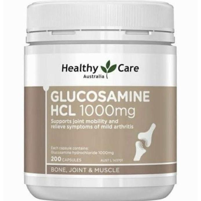 Healthy Care Glucosamine HCL 1000mg 200 Tablet
