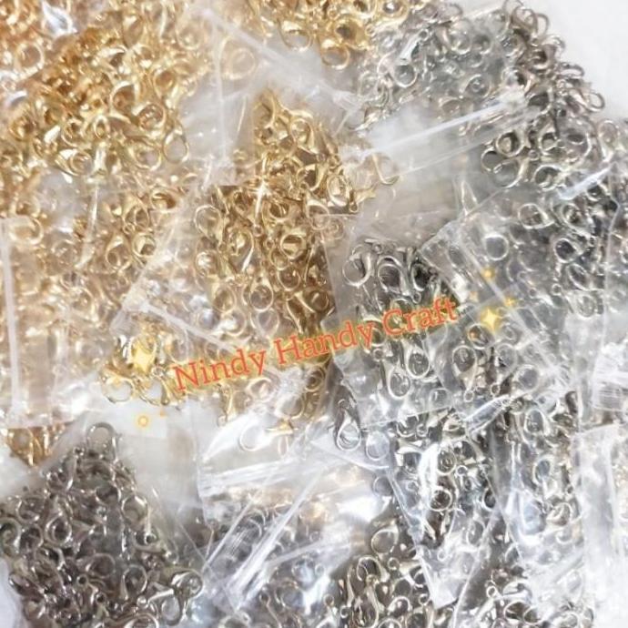 50pcs Pengait Udang 12,14,16, 18mm Monel - Kokot Udang 16mm - Kait Ud