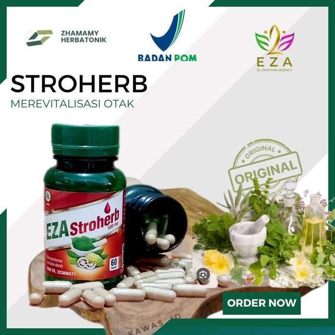 Stroherb Eza |Lancarkan Sirkulasi Darah Allshop